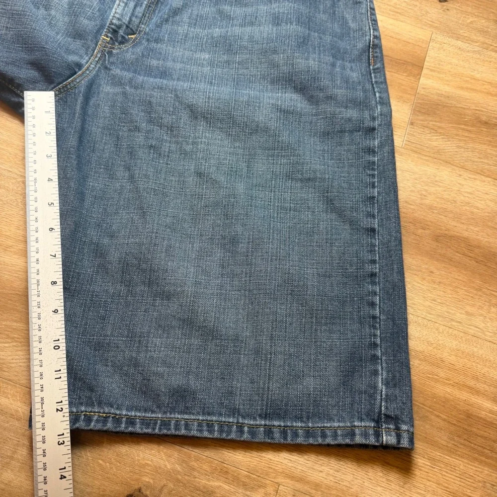 Levis 569 Loose Straight Shorts Mens 40 Blue Denim‎ Baggy Skater 100% Cotton Y2K